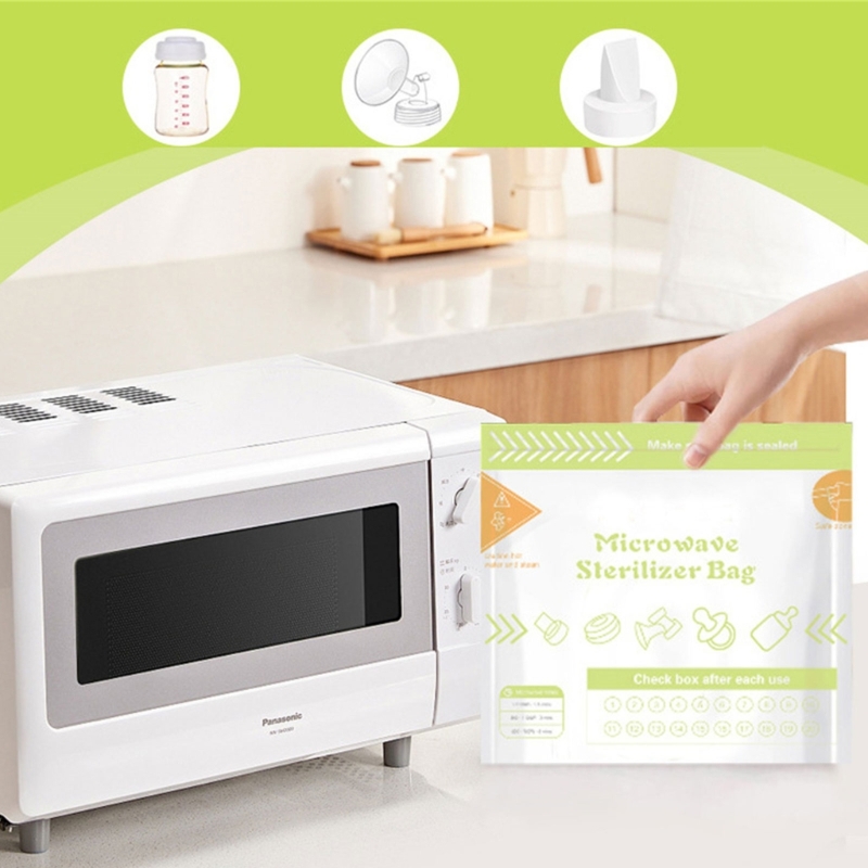 10 Sheets/set Reusable Microwa - Zwitsal Baby Products recension och pris